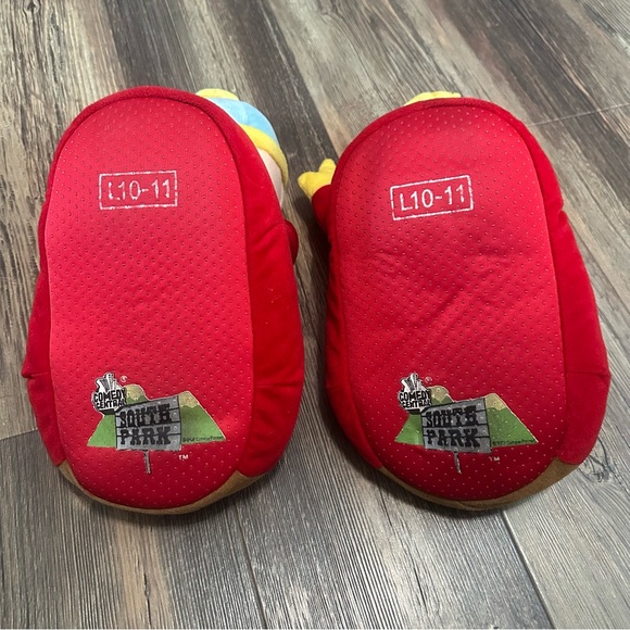 SOUTH PARK Cartman plush slippers Vintage 2006 men's L 10-11 - Picture 5 of 8